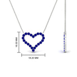 Load image into Gallery viewer, 0.50-carat-sapphire-heart-pendant-in-FD-PD11208GSABLANGLE1-NL-WG.jpg
