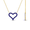 Load image into Gallery viewer, 0.50-carat-sapphire-heart-pendant-in-FD-PD11208GSABLANGLE1-NL-YG.jpg