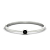 Load image into Gallery viewer, Minimalist Solitaire Bangle Bracelet