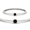 Load image into Gallery viewer, Minimalist Solitaire Bangle Bracelet