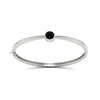 Load image into Gallery viewer, Minimalist Solitaire Bangle Bracelet