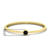 Load image into Gallery viewer, Minimalist Solitaire Bangle Bracelet
