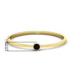 Load image into Gallery viewer, Minimalist Solitaire Bangle Bracelet

