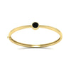 Load image into Gallery viewer, Minimalist Solitaire Bangle Bracelet