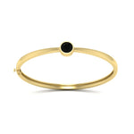 Load image into Gallery viewer, Minimalist Solitaire Bangle Bracelet
