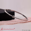 Load image into Gallery viewer, Minimalist Solitaire Bangle Bracelet