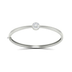 Load image into Gallery viewer, Minimalist Solitaire Bangle Bracelet
