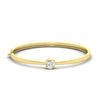 Load image into Gallery viewer, Minimalist Solitaire Bangle Bracelet