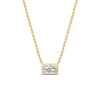 Load image into Gallery viewer, 0.50-ct-east-west-radiant-cut-bezel-diamond-pendant-in-yellow-gold-fdpd11763raangle1-0.50ct-nl-yg.jpg
