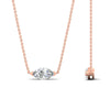 Load image into Gallery viewer, 0.50-ct-east-west-solitaire-marquise-diamond-necklace-pendant-in-rose-gold-fdpd11719angle2-0.50ct-nl-rg
