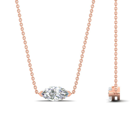 0.50-ct-east-west-solitaire-marquise-diamond-necklace-pendant-in-rose-gold-fdpd11719angle2-0.50ct-nl-rg