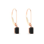 Load image into Gallery viewer, 0.50-ct-emerald-cut-black-diamond-drop-earrings-in-rose-gold-fdear11236emgblackangle3-0.50ct-nl-rg.jpg?v=1765364311