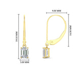Load image into Gallery viewer, 0.50-ct-emerald-cut-diamond-drop-earrings-in-yellow-gold-fdear11236emangle4-0.50ct-nl-yg-hw.jpg?v=1765364311