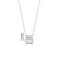 Thumbnail 2 - 0.50-ct-emerald-cut-east-west-solitaire-pendant-in-rose-gold-fdpd10700emangle1-0.50ct-nl-rg-hw