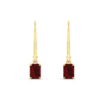 Load image into Gallery viewer, 0.50-ct-emerald-cut-ruby-drop-earrings-in-yellow-gold-fdear11236emgrudrangle2-0.50ct-nl-yg.jpg?v=1765364312
