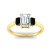 Load image into Gallery viewer, 0.50-ct-emerald-cut-three-stone-black-diamond-engagement-ring-in-yellow-gold-fdenr9299emgblackangle5-0.50ct-nl-yg.jpg