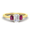 Load image into Gallery viewer, 0.50-ct-emerald-cut-three-stone-pink-sapphire-engagement-ring-in-yellow-gold-fdenr9299emgsadrpisleep-0.50ct-nl-yg.jpg