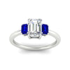 Load image into Gallery viewer, 0.50-ct-emerald-cut-three-stone-sapphire-engagement-ring-in-white-gold-fdenr9299emgsablangle5-0.50ct-nl-wg.jpg
