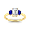Load image into Gallery viewer, 0.50-ct-emerald-cut-three-stone-sapphire-engagement-ring-in-yellow-gold-fdenr9299emgsablangle5-0.50ct-nl-yg.jpg