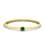 Load image into Gallery viewer, Minimalist Solitaire Bangle Bracelet
