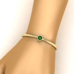 Load image into Gallery viewer, Minimalist Solitaire Bangle Bracelet
