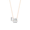 Load image into Gallery viewer, 0.50-ct-horizontal-radiant-diamond-solitaire-pendant-in-rose-gold-fdpd10700raangle1-0.50ct-nl-rg-hw