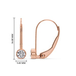 Load image into Gallery viewer, 0.50-ct-lever-back-bezel-set-round-diamond-earrings-in-rose-gold-FDEAR11589RO-0.50-CT-ANGLE3-RG-HW?v=1755863039
