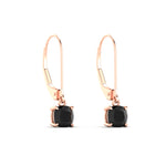 Load image into Gallery viewer, 0.50-ct-leverback-cushion-cut-black-diamond-drop-earrings-in-rose-gold-fdear11236cugblackangle3-0.50ct-nl-rg.jpg?v=1765359792