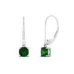 Load image into Gallery viewer, 0.50-ct-leverback-cushion-cut-emerald-drop-earrings-in-white-gold-fdear11236cugemgrangle1-0.50ct-nl-wg.jpg?v=1765359792