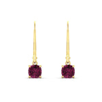 Load image into Gallery viewer, 0.50-ct-leverback-cushion-cut-pink-sapphire-drop-earrings-in-yellow-gold-fdear11236cugsadrpiangle2-0.50ct-nl-yg.jpg?v=1765359792
