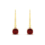 Load image into Gallery viewer, 0.50-ct-leverback-cushion-cut-ruby-drop-earrings-in-yellow-gold-fdear11236cugrudrangle2-0.50ct-nl-yg.jpg?v=1765359792