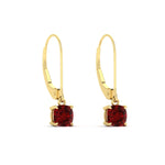 Load image into Gallery viewer, 0.50-ct-leverback-cushion-cut-ruby-drop-earrings-in-yellow-gold-fdear11236cugrudrangle3-0.50ct-nl-yg.jpg?v=1765359793