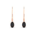 Load image into Gallery viewer, 0.50-ct-leverback-oval-drop-dangle-black-diamond-earrings-in-rose-gold-fdear11236ovgblackangle2-0.50ct-nl-rg.jpg?v=1765455488
