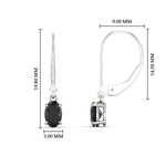 Load image into Gallery viewer, 0.50-ct-leverback-oval-drop-dangle-black-diamond-earrings-in-white-gold-fdear11236ovgblackangle4-0.50ct-nl-wg-hw.jpg?v=1765455488