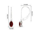 Load image into Gallery viewer, 0.50-ct-leverback-oval-drop-dangle-ruby-earrings-in-white-gold-fdear11236ovgrudrangle4-0.50ct-nl-wg-hw.jpg?v=1765455488