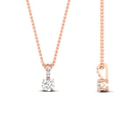 Load image into Gallery viewer, 0.50-ct-luxury-round-cut-pave-diamond-pendant-in-rose-gold-fdpd11636roangle2-5.20mm-nl-rg.jpg?v=1770014837