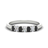 Load image into Gallery viewer, 0.50-ct-oval-seven-stone-black-diamond-anniversary-band-in-white-gold-fdwb8008ovblacksleep-0.50ct-nl-wg.jpg