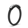 Load image into Gallery viewer, 0.50-ct-oval-seven-stone-diamond-anniversary-band-in-black-gold-fdwb8008ovangle2-0.50ct-nl-bg.jpg