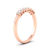 Load image into Gallery viewer, 0.50-ct-oval-seven-stone-diamond-anniversary-band-in-rose-gold-fdwb8008ovangle2-0.50ct-nl-rg.jpg