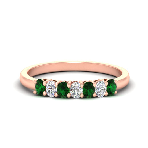 0.50-ct-oval-seven-stone-emerald-anniversary-band-in-rose-gold-fdwb8008ovgemgrsleep-0.50ct-nl-rg.jpg