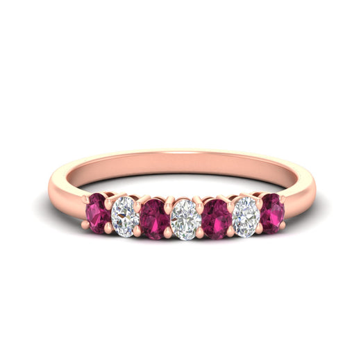 0.50-ct-oval-seven-stone-pink-sapphire-anniversary-band-in-rose-gold-fdwb8008ovgsadrpisleep-0.50ct-nl-rg.jpg