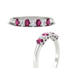Load image into Gallery viewer, 0.50-ct-oval-seven-stone-pink-sapphire-anniversary-band-in-white-gold-fdwb8008ovgsadrpiangle3-0.50ct-nl-wg.jpg