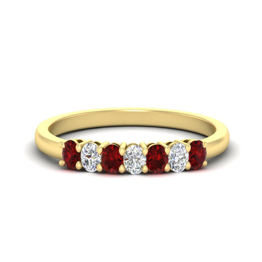 0.50-ct-oval-seven-stone-ruby-anniversary-band-in-yellow-gold-fdwb8008ovgrudrsleep-0.50ct-nl-yg.jpg