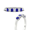 Load image into Gallery viewer, 0.50-ct-oval-seven-stone-sapphire-anniversary-band-in-white-gold-fdwb8008ovgsablangle3-0.50ct-nl-wg.jpg