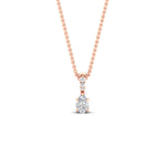 Load image into Gallery viewer, Pear Shaped Pavé Diamond Bail Pendant