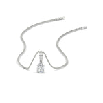 Load image into Gallery viewer, Pear Shaped Pavé Diamond Bail Pendant
