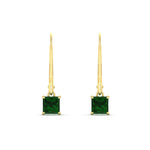 Load image into Gallery viewer, 0.50-ct-princess-cut-emerald-leverback-dangle-earrings-in-yellow-gold-fdear11236prgemgrangle2-0.50ct-nl-yg.jpg?v=1765510580