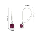 Load image into Gallery viewer, 0.50-ct-princess-cut-pink-sapphire-leverback-dangle-earrings-in-white-gold-fdear11236prgsadrpiangle4-0.50ct-nl-wg-hw.jpg?v=1765510580
