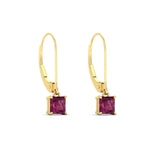 Load image into Gallery viewer, 0.50-ct-princess-cut-pink-sapphire-leverback-dangle-earrings-in-yellow-gold-fdear11236prgsadrpiangle3-0.50ct-nl-yg.jpg?v=1765510581
