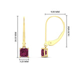 Load image into Gallery viewer, 0.50-ct-princess-cut-pink-sapphire-leverback-dangle-earrings-in-yellow-gold-fdear11236prgsadrpiangle4-0.50ct-nl-yg-hw.jpg?v=1765510580